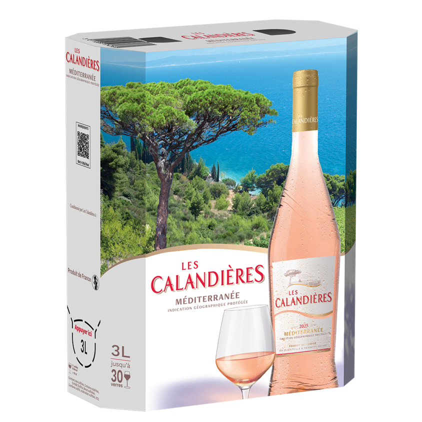 bib rosé les calandieres